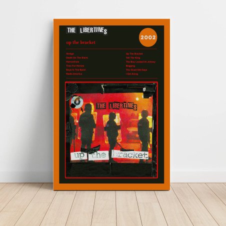 The Libertines - Up The Bracket Fine Art Album Poster