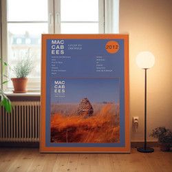 The Maccabees – Given To The Wild Fine Art Album Poster