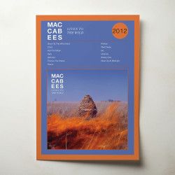The Maccabees – Given To The Wild Fine Art Album Poster