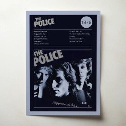 The Police – Reggatta De Blanc Fine Art Album Poster