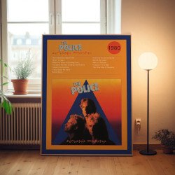 The Police – Zenyatta Mondatta Fine Art Album Poster