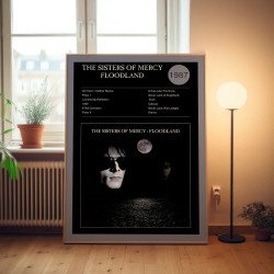The Sisters Of Mercy – Floodland Fine Art Album Poster