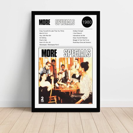 The Specials – More Specials Fine Art Album Poster