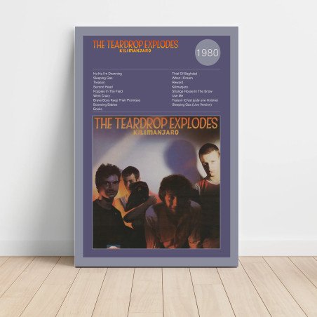 The Teardrop Explodes – Kilimanjaro Fine Art Album Poster