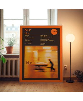 Blur - Blur Fine Art Album Poster - Music Wall Decor