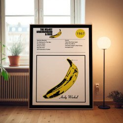 The Velvet Underground & Nico Fine Art Album Poster