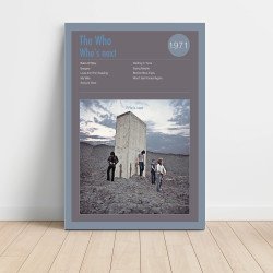 The Who - Who's Next Fine Art Album Poster
