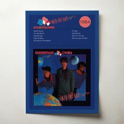 Thompson Twins – Into The Gap Fine Art Album Poster