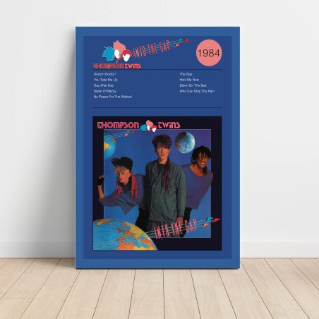 Thompson Twins – Into The Gap Fine Art Album Poster