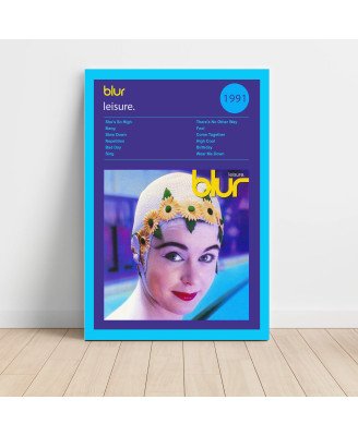 Blur - Leisure Fine Art Album Poster - Music Wall Decor