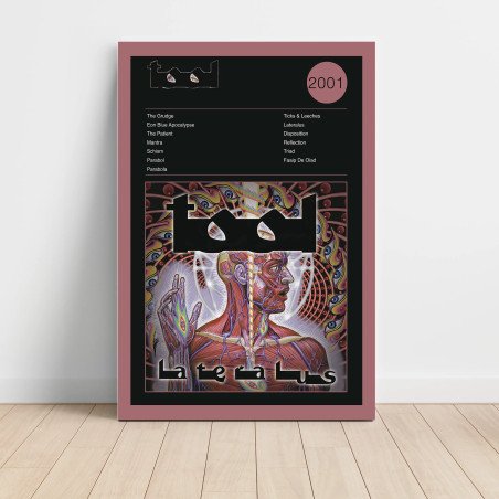 Tool – Lateralus Fine Art Album Poster Wall Art