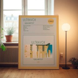 Ultravox – Quartet Fine Art Album Poster Wall Art