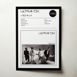 Ultravox – Vienna Fine Art Album Poster Wall Art