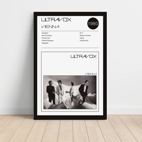 Ultravox – Vienna Fine Art Album Poster Wall Art