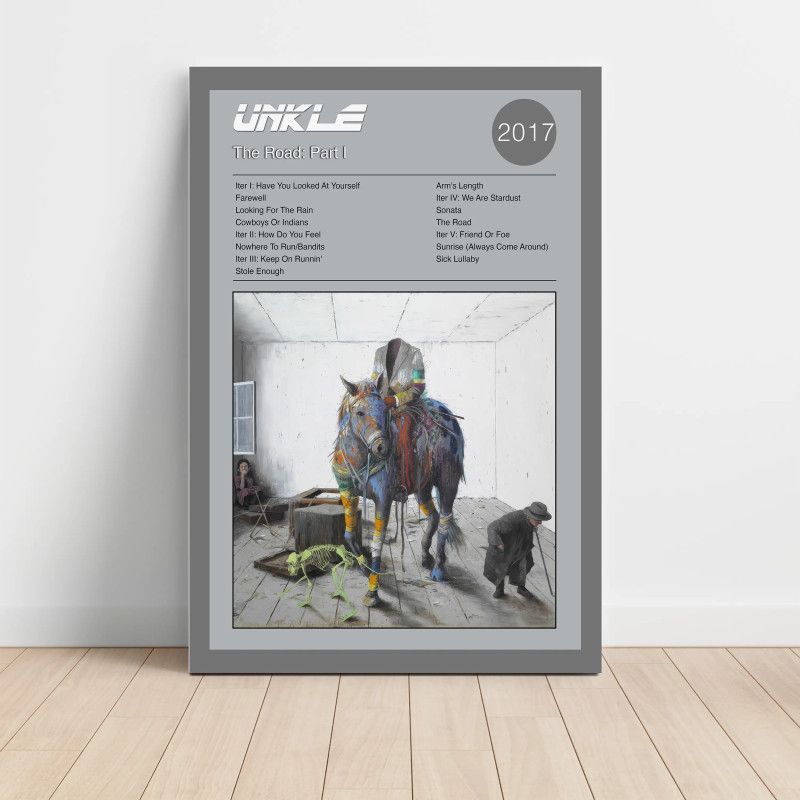 UNKLE – The Road - Part 1 Fine Art Album Poster