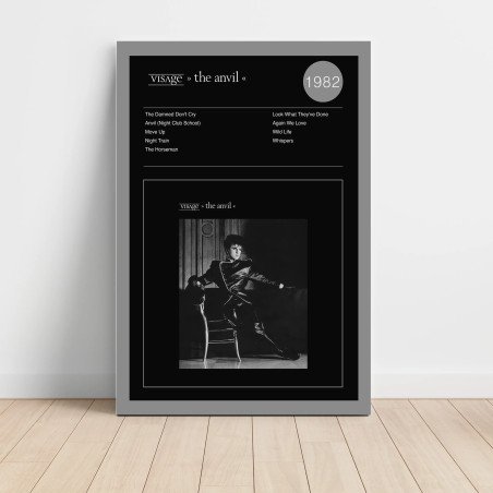 Visage – The Anvil Fine Art Album Poster Wall Art
