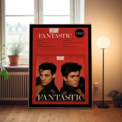 Wham! – Fantastic Fine Art Album Poster Wall Art