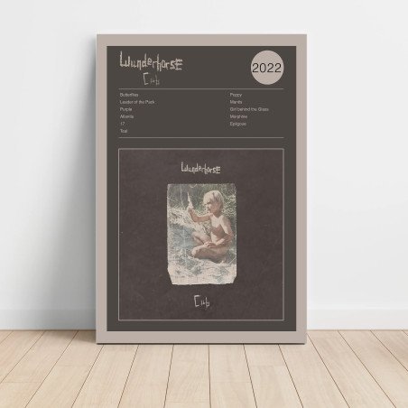 Wunderhorse – Cub Fine Art Album Poster Wall Art