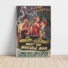 abbott and costello meet the invisible man Fine Art 1950's Movie Poster