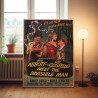 abbott and costello meet the invisible man Fine Art 1950's Movie Poster