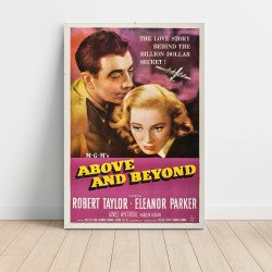 above and beyond Fine Art 1950's Movie Poster