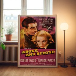 above and beyond Fine Art 1950's Movie Poster