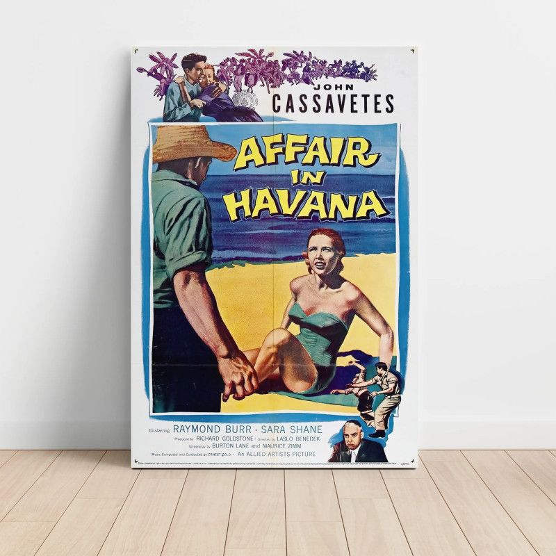 Affair in Havana (1957) Fine Art Movie Poster