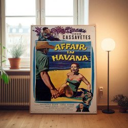 affair in havana Fine Art 1950's Movie Poster