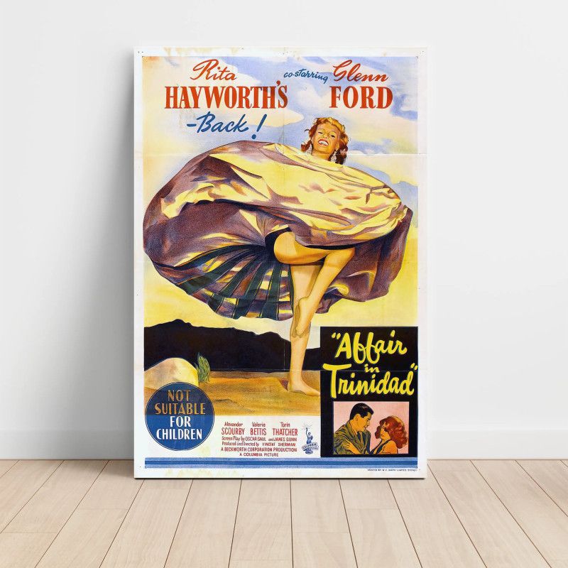 Affair in Trinidad (1952) Fine Art Movie Poster