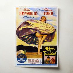 Affair in Trinidad (1952) Fine Art Movie Poster