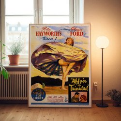 affair in trinidad Fine Art 1950's Movie Poster