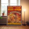african queen Fine Art 1950's Movie Poster