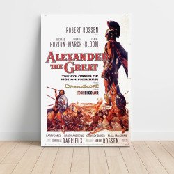 alexander the great Fine Art 1950's Movie Poster