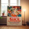 alice in wonderland Fine Art 1950's Movie Poster