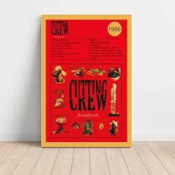 Cutting Crew – Broadcast Fine Art Album Poster