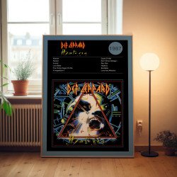 Def Leppard – Hysteria Fine Art Album Poster