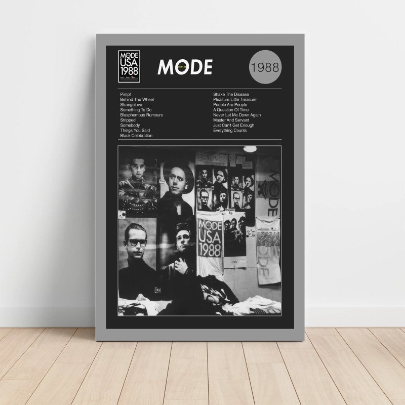 Depeche Mode – 101 Fine Art Album Poster Wall Art