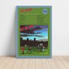 Mr. Mister – Welcome To The Real World Fine Art Album Poster