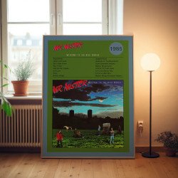 Mr. Mister – Welcome To The Real World Fine Art Album Poster