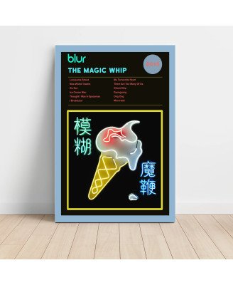 Blur - The Magic Whip Fine Art Album Poster - Music Wall Decor