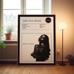 Sade – Love Deluxe Fine Art Album Poster Wall Art