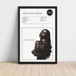 Sade – Love Deluxe Fine Art Album Poster Wall Art