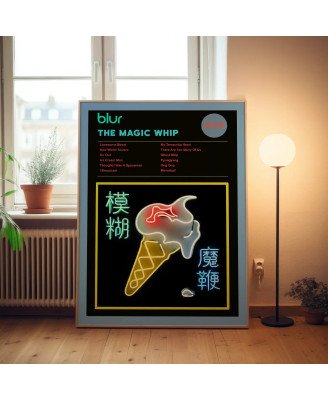 Blur - The Magic Whip Fine Art Album Poster - Music Wall Decor