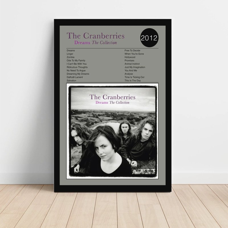 The Cranberries – Dreams - The Collection Fine Art Album Poster