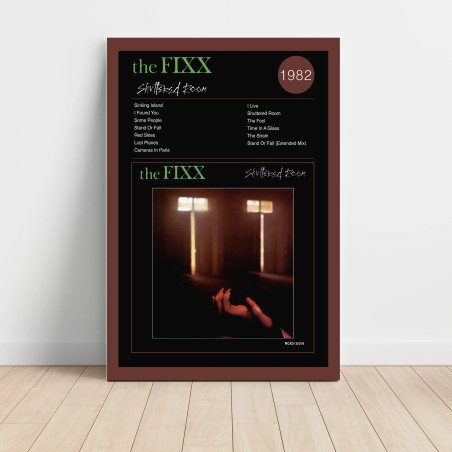 The Fixx – Shuttered Room Fine Art Album Poster