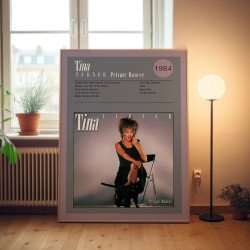 Tina Turner – Private Dancer Fine Art Album Poster