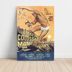 amazing colossal man Fine Art 1950's Movie Poster