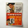 Ambush Fine Art 1950's Movie Poster Wall Art