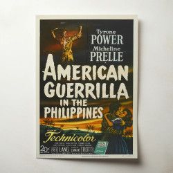 American Guerrilla in the Philippines (1950) Fine Art Movie Poster