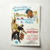 american in paris Fine Art 1950's Movie Poster